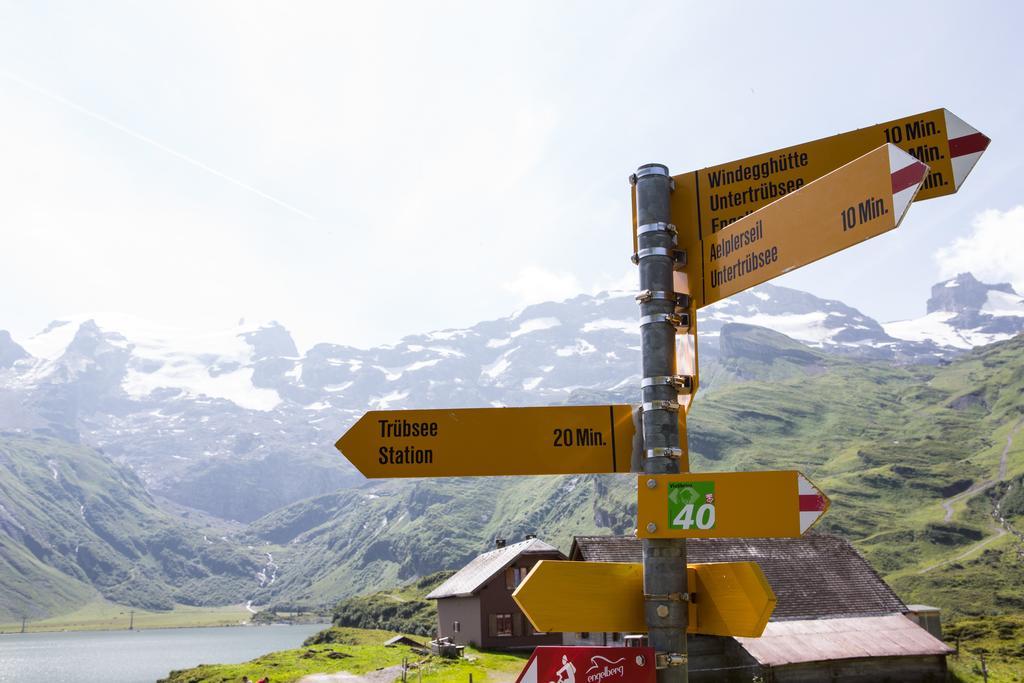 Berghotel Truebsee - Accessible Only By Cable Car Engelberg Exterior photo