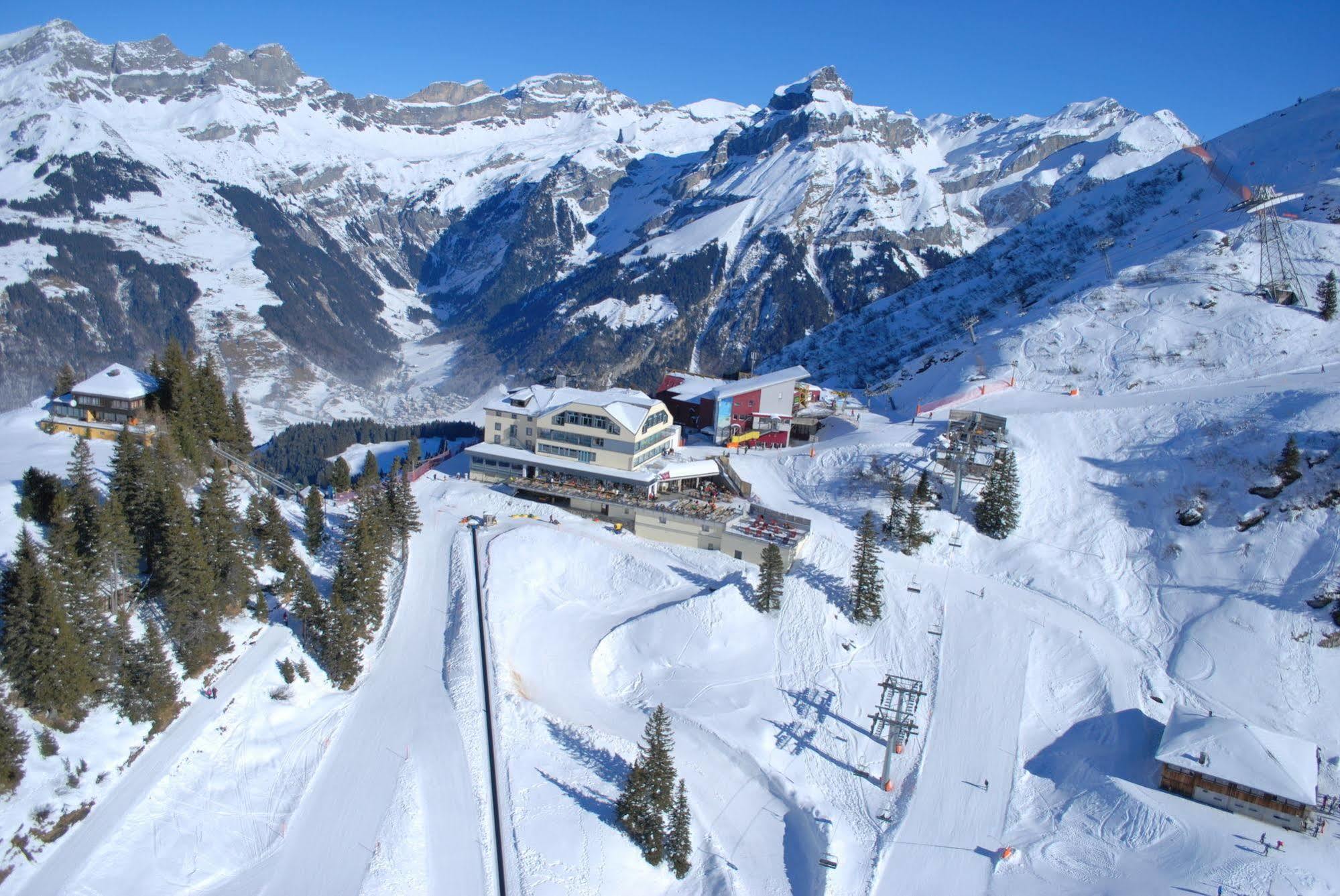 Berghotel Truebsee - Accessible Only By Cable Car Engelberg Exterior photo